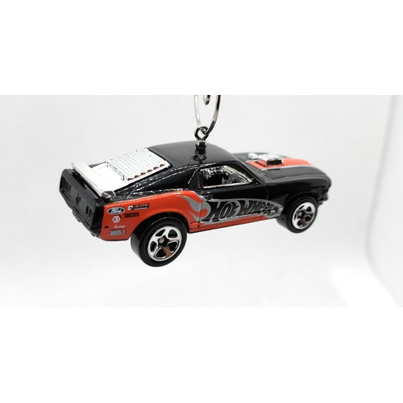 Christmas Ornament for Ford Mustang Mach Black