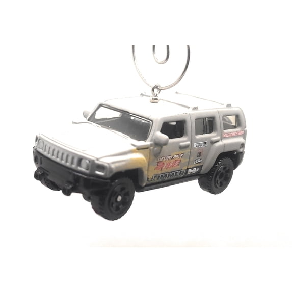 Christmas Ornament for Hummer H3 Gray