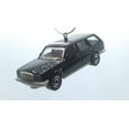 thumbnail image 1 of Christmas Ornament for Mercedes-Benz W123 Wagon Black/Brown Interior, 1 of 3