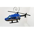 thumbnail image 1 of Christmas Ornament for Police Helicopter Blue, 1 of 1