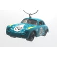 thumbnail image 1 of Christmas Ornament for Porsche 356A Outlaw Blue Green/# 50 White Decal, 1 of 3