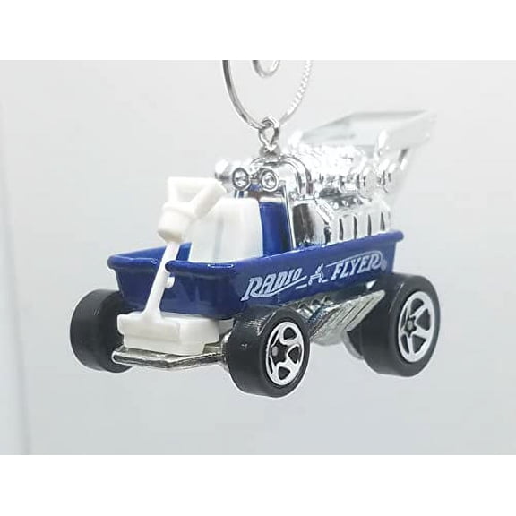 Christmas Ornament for Radio Flyer Wagon Blue