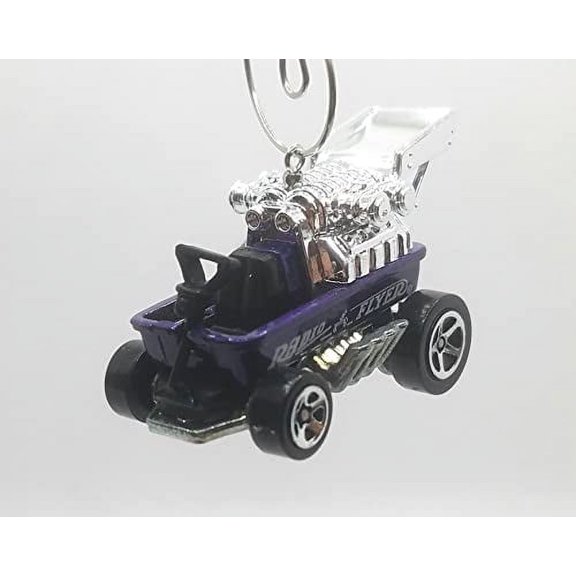 Christmas Ornament for Radio Flyer Wagon Purple