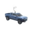 thumbnail image 1 of Christmas Ornament for Rivian R1T Truck Blue, 1 of 3