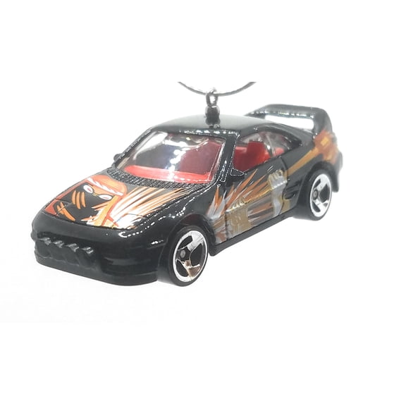 Christmas Ornament for Toyota MR2 Black Orange Decal
