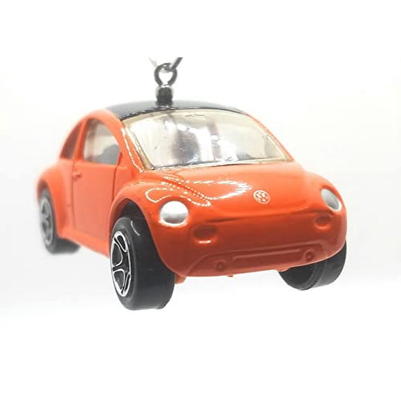 Christmas Ornament for Volkswagen Beetle Bug Orange