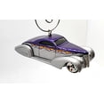 thumbnail image 1 of Christmas Ornament for1937 Lincoln Zephyr Swoop Coupe Gray Purple, 1 of 3