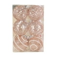 thumbnail image 1 of Christmas Ornaments 2.76" Rose Gold Shatterproof Plastic Balls for Xmas Tree Decorations - Glitter Sequin Hanging Ornaments for Holiday Wedding Party Indoor Outdoor Decor 12Pcs, 1 of 5