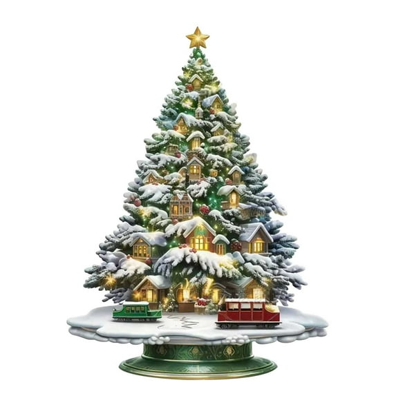 Christmas Ornaments 2025 Christmas Tree Decorations Indoor Car Pendant Hanging Decor Xmas Tree Shaped Ornaments Home Party Decorations