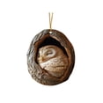 thumbnail image 1 of Christmas Ornaments 2025, Forests Animal Acorn Ornaments, Forests Christmas Ornaments, New Pine Cone Animal Decoration, 2D Acrylic Animal Christmas Tree Pendant for Home Decor, 1 of 3