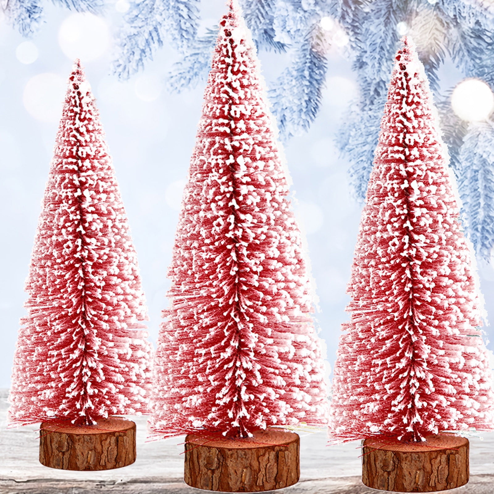 Christmas Ornaments 2025, Mini Christmas Trees Artificial Christmas ...