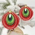 thumbnail image 1 of Christmas Ornaments 3 Pcs Weird Christmas Balls for Christmas Tree Decorations Christmas Eye Like Holiday Home Hanging Ornaments Clearance, 1 of 6