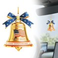 thumbnail image 1 of Christmas Ornaments,Anniversary Usa Merchandise,Vintage Christmas Tree Decorations,Personalized Ornament Patriotic Christmas Ornaments,Hanging Decorations With Design 3.93 Inch, 1 of 2