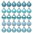 thumbnail image 1 of Christmas Ornaments Christmas Balls 30PCS 1.5in Christmas Balls Ornaments For Xmas Tree Shatterproof Christmas ornaments, 1 of 7