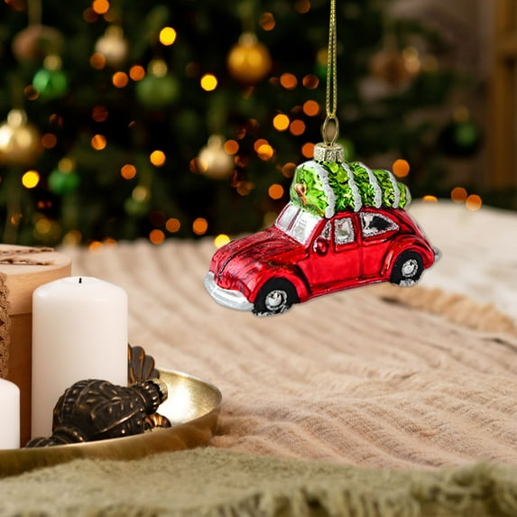 Christmas Ornaments,Christmas Decorations for Tree,Christmas Tree Ornaments Vintage,Christmas Hanging Decor,Christmas Glass Ornament Set Unique Snowman and Tree Decorations for Holidays Home Decor