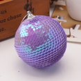 thumbnail image 1 of Christmas Ornaments Christmas Rhinestone Glitter Baubles Ball Tree Ornament Decoration 8CM for Xmas Tree Craft Gifts for Home Holiday Wedding Party Decorations, 1 of 2
