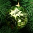 thumbnail image 1 of Christmas Ornaments Christmas Sequin Glitter Baubles Balls Xmas Tree Ornament Decoration 8CM for Xmas Tree Craft Gifts for Home Holiday Wedding Party Decorations, 1 of 3
