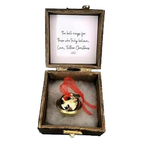 Christmas Ornaments Christmas Tree Decorations Magical Bell Keepsake for Home Xmas Decor Hanging Pendant for Holiday Festival Party Mantel Shelf Decorations 