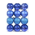 thumbnail image 1 of Christmas Ornaments 24ct Navy Blue Christmas Ball Ornaments Shatterproof Plastic Christmas Tree Decorations for Xmas Party Home Office Holiday Decor -Medium Size (2.36"/ 60mm), 1 of 4