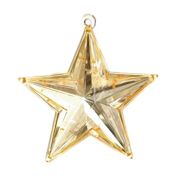 Christmas Ornaments Crystal Star, Sparkly Crystal Ornament for Xmas Tree Wedding Party Decor, Beautiful Ornaments for Women Girls (A)
