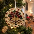 thumbnail image 1 of Christmas Ornaments DIY Pearl Art Kits for Adults,Hanging Pearl Art Christmas Ornaments Set with Pearls,Christmas Ornament Set Includes Pearls Colorful Beads And A Lanyard, 1 of 6