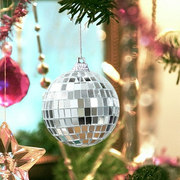 Christmas Ornaments,Decoration Hanging Mirror Ornament Bar Party Wedding Christmas Xmas Tree Decorations Christmas Indoor and Outdoor Decorations,D