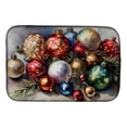 thumbnail image 1 of Christmas Ornaments Dish Drying Mat 14 in x 21 in, 1 of 5