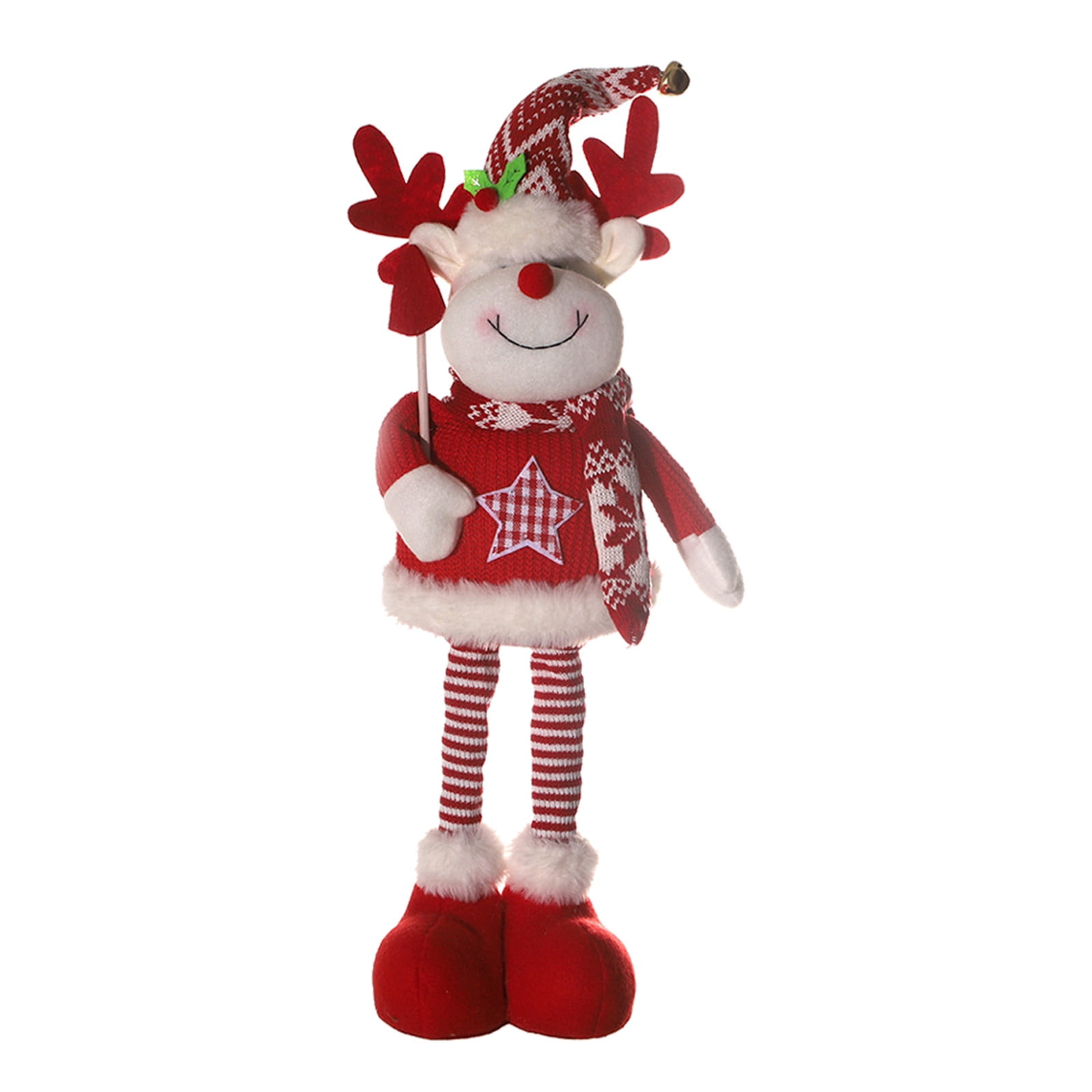 Christmas Ornaments Fabric Decorations Christmas Tree Deer Old Man