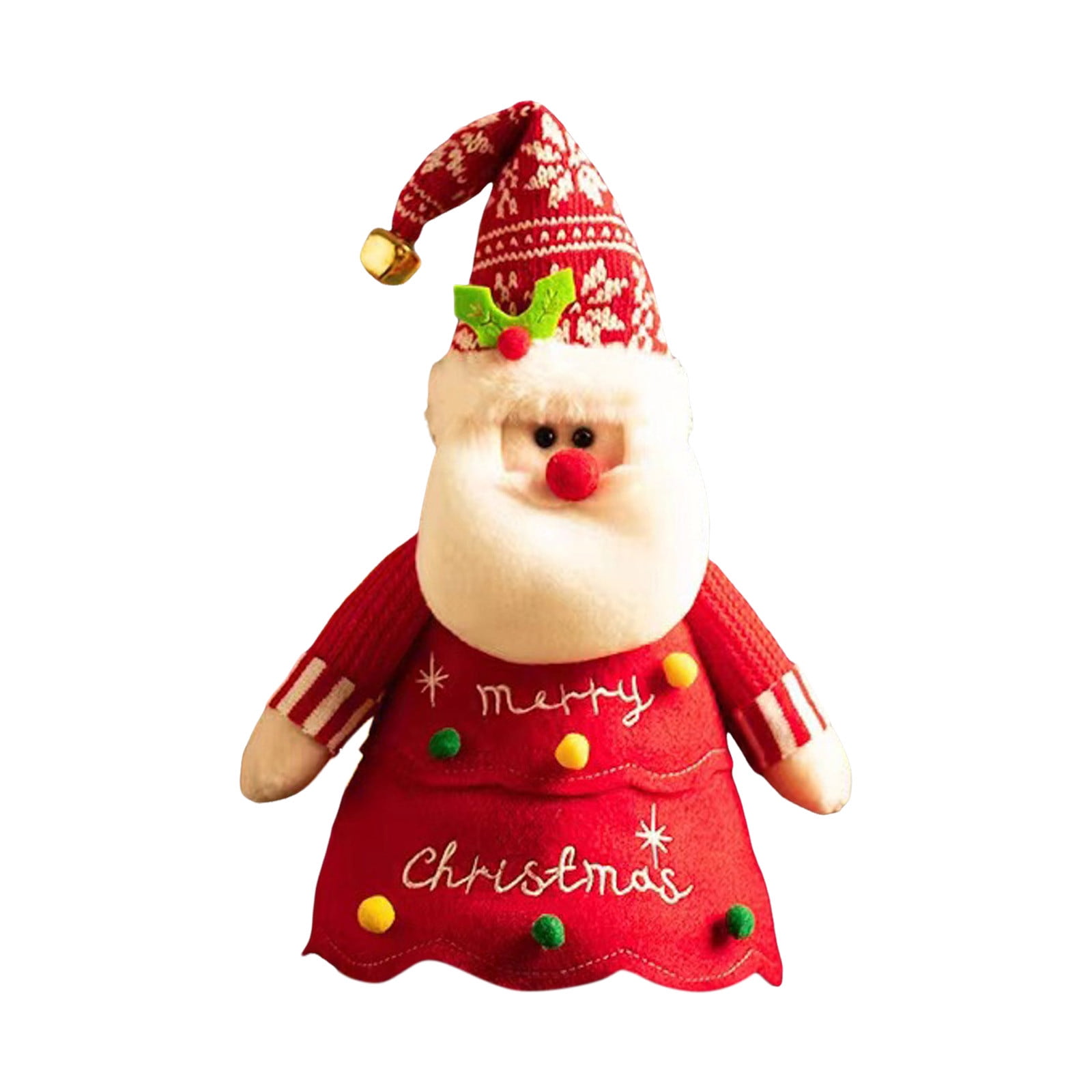 Christmas Ornaments Fabric Decorations Christmas Tree Deer Old Man