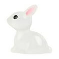 thumbnail image 1 of Christmas Ornaments Mini Glowing Rabbit Statue Light Up Dark Resin Rabbit Figure for Fairy Garden Easter Egg Fillers Diy Glass Container Craft Desktop Ornament Clearance!, 1 of 8