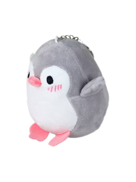 Christmas Ornaments Penguin Animal Stuffed Doll Plush Toy Keychain Key Holder Bag Pendant Gifts Toys for Boys Girls Kids Random Color Hangs Clearance! 1 Plush Doll