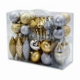 thumbnail image 1 of Christmas Ornaments, Gold & Silver - Pack of 40, 1 of 1