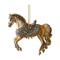 thumbnail image 1 of Christmas Ornaments Gold Unicorn Christmas Tree 2D Flat Acrylic Hanging Ornaments for Women Girls Xmas Decorations Party Supplies, 1 of 6