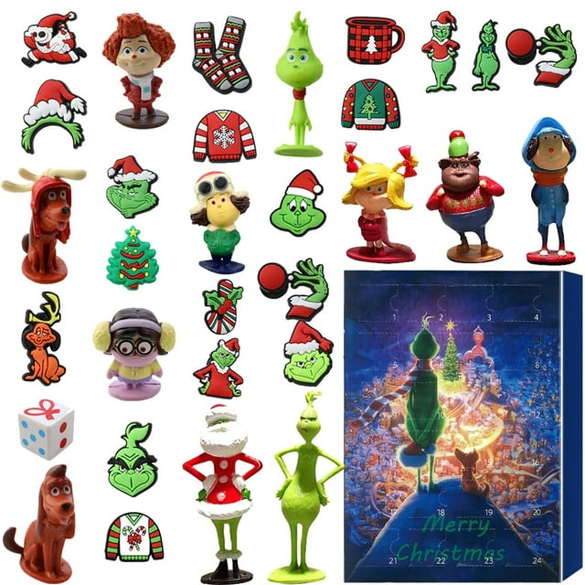 Christmas Ornaments Grinch Christmas Decorations, 2024 Christmas Advent