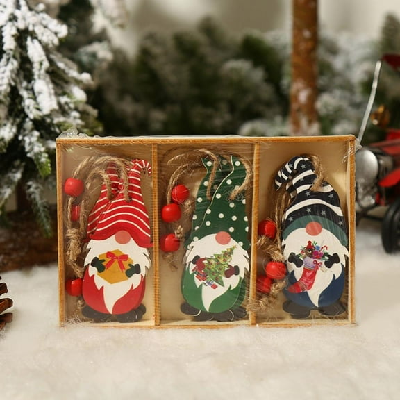 Christmas Ornaments Hanging Decorations Wood Christmas Tree Decorations Wooden Crafts Hanging Decorations Wood Decor Ornament Xmas Decor Hanging Crafts Christmas