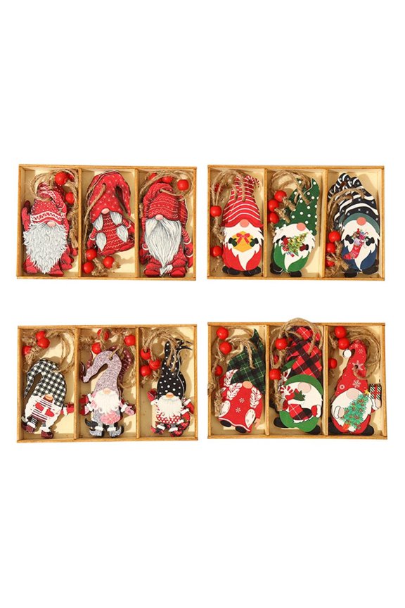 Christmas Ornaments Hanging Decorations Wood Christmas Tree Decorations Wooden Crafts Hanging Decorations Wood Decor Ornament Xmas Decor Hanging Crafts Christmas