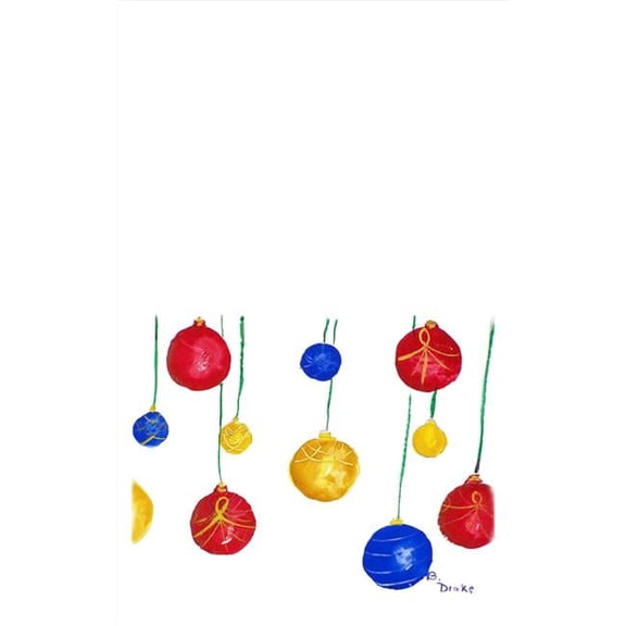 Christmas Ornaments Kitchen Towel