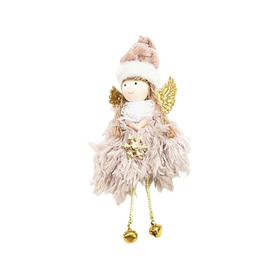 Christmas Ornaments Plush Angel Christmas Tree Decoration Gift