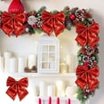 thumbnail image 1 of Christmas Ornaments Qwtwty Christmas Bow Sequins Pearl Cottons Decoration Christmas Decoration Hanging Ornament, 1 of 6