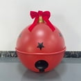 thumbnail image 1 of Christmas Ornaments Red Christmas Inflatable Balls Ornaments With Bow Bells Christmas Tree Hanging Balls Decor for Outdoor Christmas Holiday Yard Decorations, 1 of 6