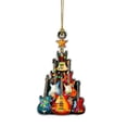 thumbnail image 1 of Christmas Ornaments, Shimmering Decor with Festive Design, Durable & Reusable, for Tree, Mantel, and Table Displays, 1 of 3
