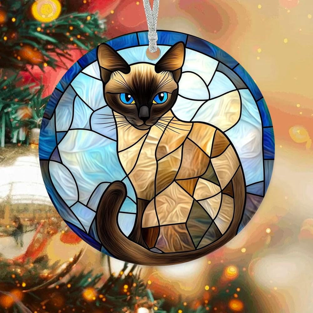 Siamese Cat Ornament