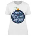 thumbnail image 1 of Christmas Ornaments T-Shirt Women -Image by Shutterstock, Female XX-Large, 1 of 2