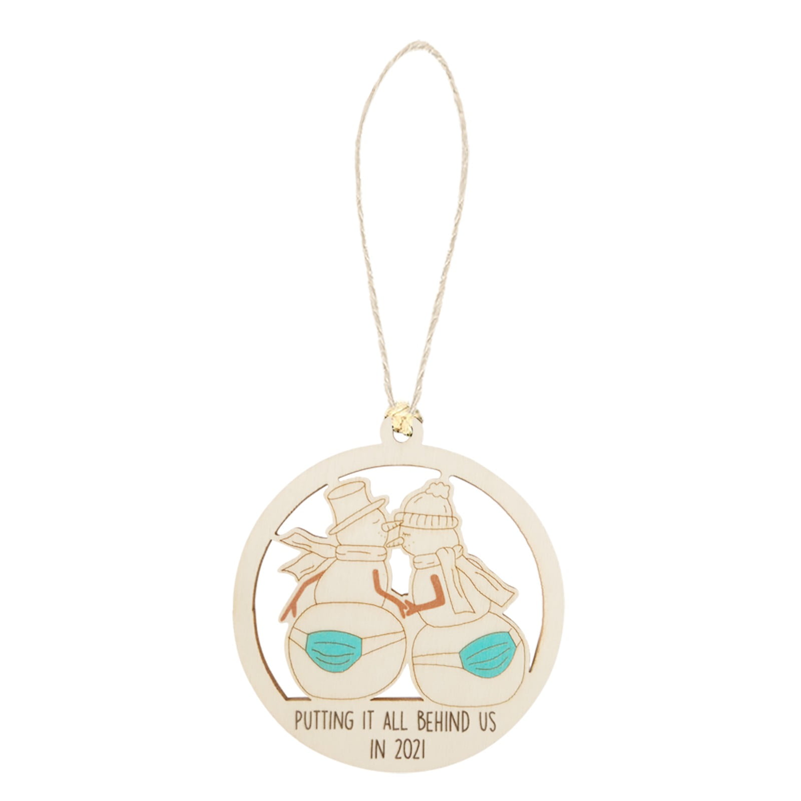 Christmas Ornaments Throw Everything Behind The Wooden Tree With