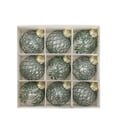 thumbnail image 1 of Christmas Ornaments, Transparent Plastic Christmas Balls, 3.14 Inch Clear Open Baubles with Snow and Christmas Tree Hand Painting Pattern, Lightweight, 9 Pieces Set for Home and Outdoor Decoration, 1 of 5
