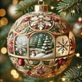 thumbnail image 1 of Christmas Ornaments for Tree,Christmas Decorations Indoor Farmhouse,Christmas Tree Hanging Decoration,2D Flat Acrylic Pendant Christmas Tree Decorations Christmas Decorations Layout Scene Accessories, 1 of 4