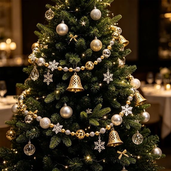 Christmas Ornaments Tree Hanging Decorations for Mall Shop Window ...