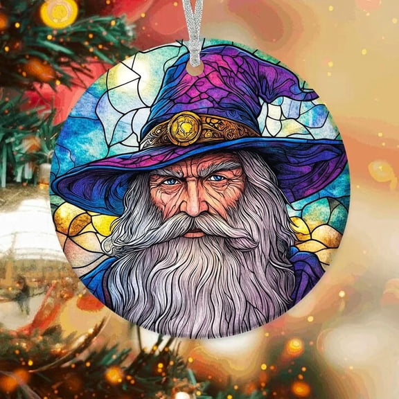 Christmas Ornaments Wizard, Wizard Ornament, Wizard Decorations, Wizard L210v8 (Wizard 16)