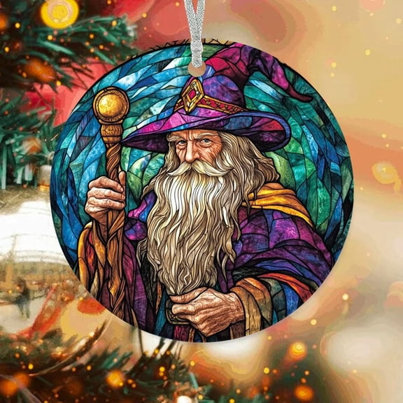 Christmas Ornaments Wizard, Wizard Ornament, Wizard Decorations, Wizard RzrXIH (Wizard 6)
