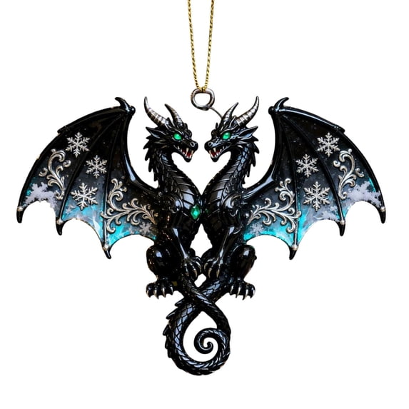 Christmas Ornaments for Christmas Window Or Tree Decorations, Gifts for Women Men, Gothic Xmas Ornaments